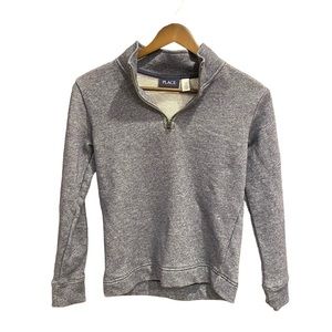 The Children’s Place Boys Half Zip‎ Mock Neck Blue Long Sleeve Size Medium 7/8